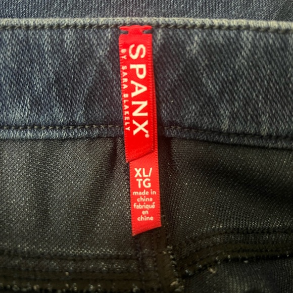 Spanx Jean-ish Denim Ankle Legging Jegging Jeans Size XL - Picture 11 of 15